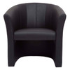 Rapidline Black PU Space Single Seater Executive Tub Chair