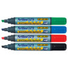 Artline Assorted 157944 579 Whiteboard Marker 5mm Chisel Nib Wallet 4 | Mega Office Supplies