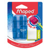 Maped 8049210 Connect Sharpener/Eraser Translucent Colour - Box 6 | Mega Office Supplies