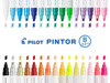Pilot Pintor Marker Broad Neon Apricot Orange Box of 6