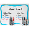 Pilot Begreen V Board Master S Extra Fine with Eraser and Magnet Assorted Pack of 3 Box of 6