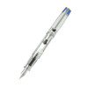 Pilot Prera Transparent Fountain Pen Blue Barrel Fine Nib