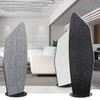 Visionchart Sana Freestanding Designer Acoustic 1500 x 560mm Frost-Moonlight