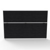 Rapidline Shush30 Plus Screen 1800 x 30 x 1200mm Black Fabric / White