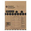 Marbig Enviro Brown Standard Archive Box with Attached Lid Pack of 2 Box of 5