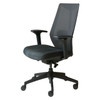 Rapidline Arco Operator Chair High Mesh Back with Arms Fabric Black