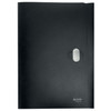 Leitz Recycle 3 Flap Folder PP A4 Black Pack of 10