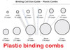 Rexel #45590 Binding Combs - 25Mm Box Of 50 White - Rexel, Rexel Australia, Rexel stapler, Rexel staples, Rexel paper shredder, Rexel punch | It's A Mega Thing