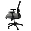 Rapidline Gesture Task Chair Black Light Grey Medium Mesh Back