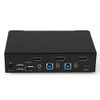 USB 3.0 and Audio KVM Switch Lindy 2 Port DisplayPort 1.4