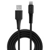 3m USB Type A to Lightning Cable Black Lindy