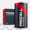 Procell Intense Power Alkaline D 1.5V Battery Pack of 12