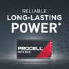 Procell Alkaline Intense Power 9V Battery Pack of 12