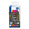 Staedtler 344 Lumocolor Chalk Marker with Bullet Tip Assorted Colours Pack of 5 | Mega Office Supplies