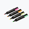 Micador Eco Highlighters Wallet of 4 Assorted