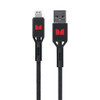 Monster Lightning to USB-A Braided Cable 1.2m Black