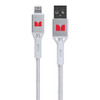 Monster Lightning to USB-A Braided Cable 1.2m White