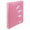ColourHide Zipper Binder A4 2 D-Ring 25mm Bubblegum - Pack of 10 | Mega Office Supplies