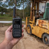 EcoXgear Handheld UHF Radio 13km Black Ecoxtalk 2-Watt IP67 Twin Pack | Mega Office Supplies