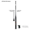 EcoXgear Fixed Mount UHF Radio with USB-C Port 5-Watt Compact Value Pack | Mega Office Supplies