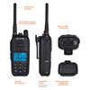 EcoXgear 17km Black Twin Pack Ecoxtalk 5-Watt Long Range IP67 Handheld UHF Radio | Mega Office Supplies