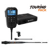 EcoXgear 5-Watt Compact Fixed Mount UHF Radio with Multi-Colour LCD Display Mic Touring Pack | Mega Office Supplies