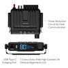 EcoXgear Compact Fixed Mount UHF Radio with USB-C Port 5-Watt | Mega Office Supplies