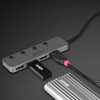 Lindy USB 3.2 Type C Hub with On/Off Switches 4 Port | Mega Office Supplies