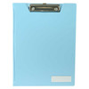 Osmer Clip Folder A4 32 x 24.2cm Light Blue Box of 12