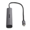 Lindy Gen 2 Type C Hub 3 Port USB 3.2 with Gigabit Ethernet | Mega Office Supplies