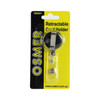 Osmer Retractable Plastic Reel Cord Clip Strap 76cm Black Pack of 20 | Mega Office Supplies