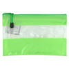 Osmer PVC Mesh Case with Coloured Bands 23cm x 15cm Assorted  | Mega Office Supplies