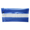 Osmer PVC Mesh Case with Coloured Bands 34cm x 17cm Assorted Pack of 12 | Mega Office Supplies