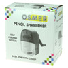 Osmer Desktop Pencil Sharpener Translucent Grey | Mega Office Supplies
