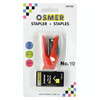 Osmer Stapler No.10 with Staples Assorted Pack of 24 | Mega Office Supplies