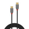 2m USB 2.0 Type C to C Cable Anthra Line Lindy