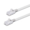Cat6A U/UTP Ultra Slim Network Cable Grey Lindy 0.3m