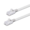 Cat6A U/UTP Ultra Slim Network Cable Grey Lindy 0.5m