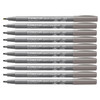 Staedtler 375 Pigment Arts Calligraphy Pen Warm Grey Medium Pack of 10 | Mega Office Supplies