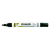 Osmer Black Opaque Paint Marker Broad Tip Box of 12
