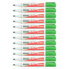 Nikko Permanent Oil Marker Bullet Tip Light Green Box of 12