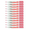 Nikko Permanent Oil Marker Bullet Tip Melon Pink Box of 12