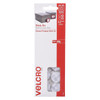 Osmer Velcro Brand Self Adhesive Handy Hook and Loop Dots 22mm White Pack of 12