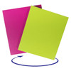 Elizabeth Richards Single Tote Tray Trolley Frame - Non Adjustable - Magenta/Lime | Mega Office Supplies
