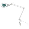 AeroSupplies LED Magnifying Lamp with Table Clamp (12cm diameter, 115cm extension) | Mega Office Supplies