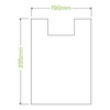 BioPak Compostable Bin Liner 8L with Handle Pack of 100 x 20 | Mega Office Supplies