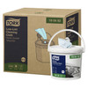 Tork Low-Lint Cleaning Cloth Handy Bucket W10 Turquoise 200s - Carton of 4 | Mega Office Supplies