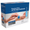 AeroPlast Premium Detectable X-Wide Strip 7.5 x 2.5cm Box/100 (Pack of 12) | Mega Office Supplies