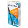 Papermate Profile Retractable Gel Pen Medium 0.7mm Black Box of 12