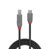 Lindy USB 3.2 Type C To B Cable, 5Gbps, Anthra Line 3m | Mega Office Supplies